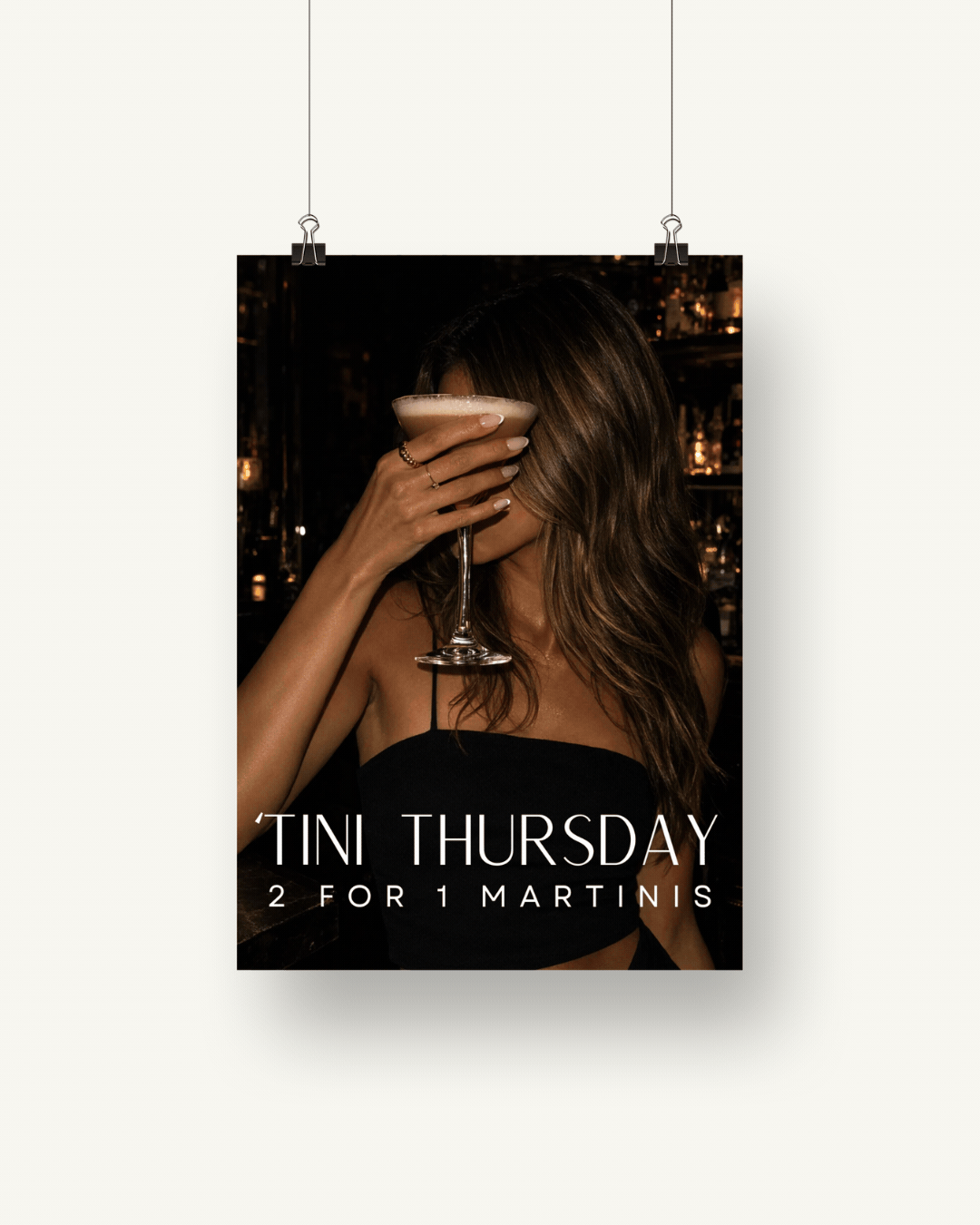 Ezra 'Tini Promotion Signage
