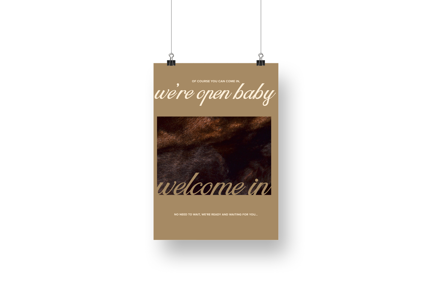 Psalms We’re Open Baby Sign