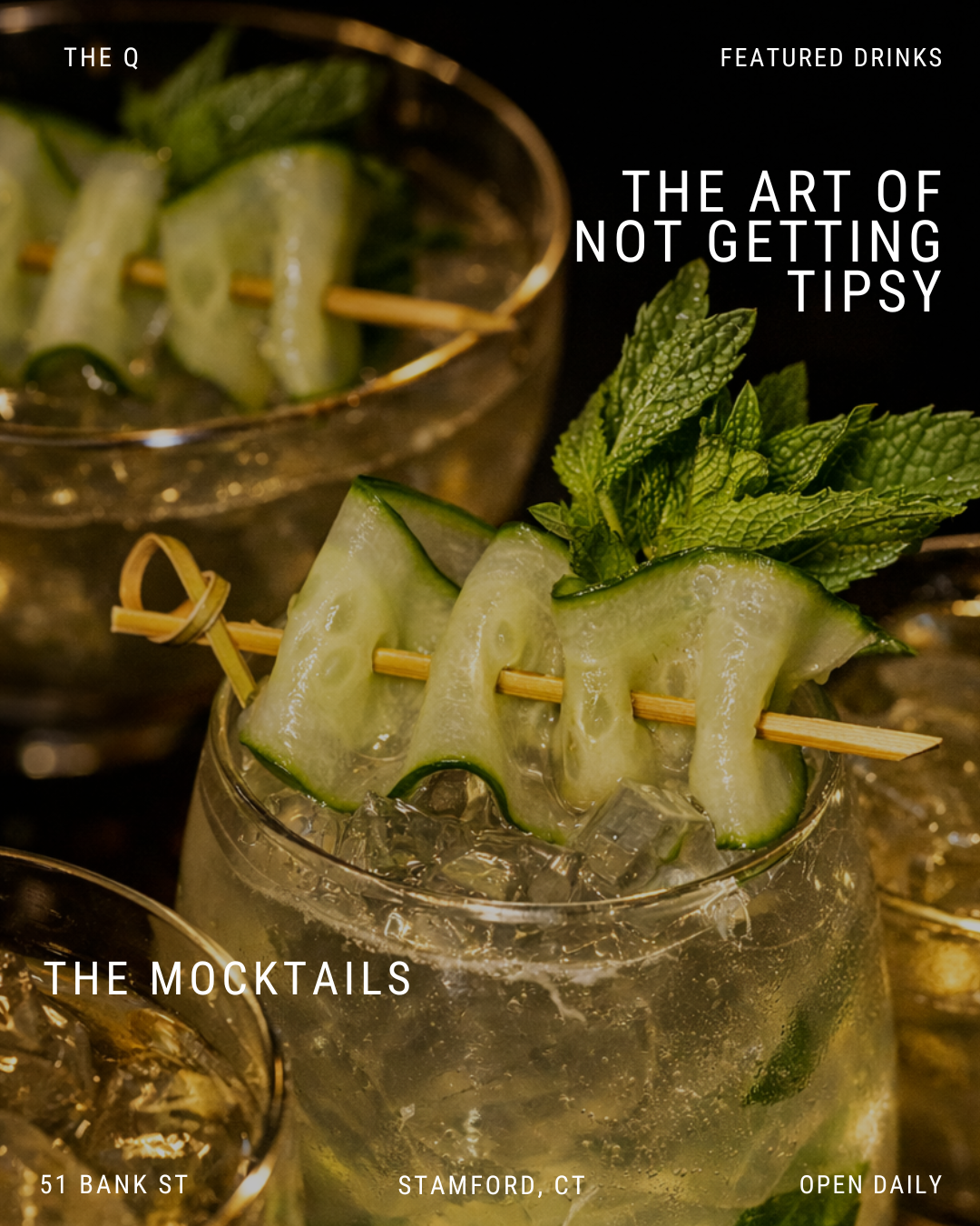 Featured Mocktails Promotion
