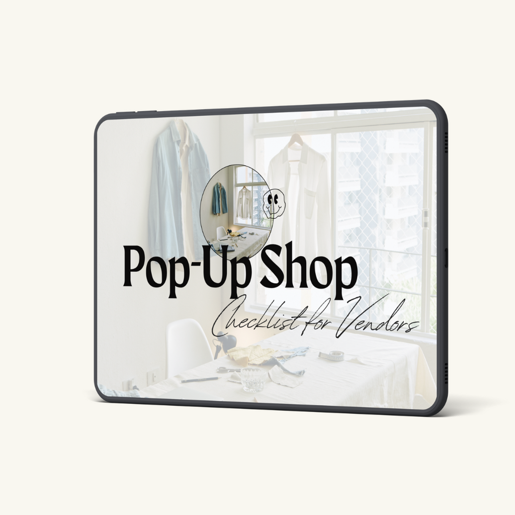 Pop-Up Shop Checklist