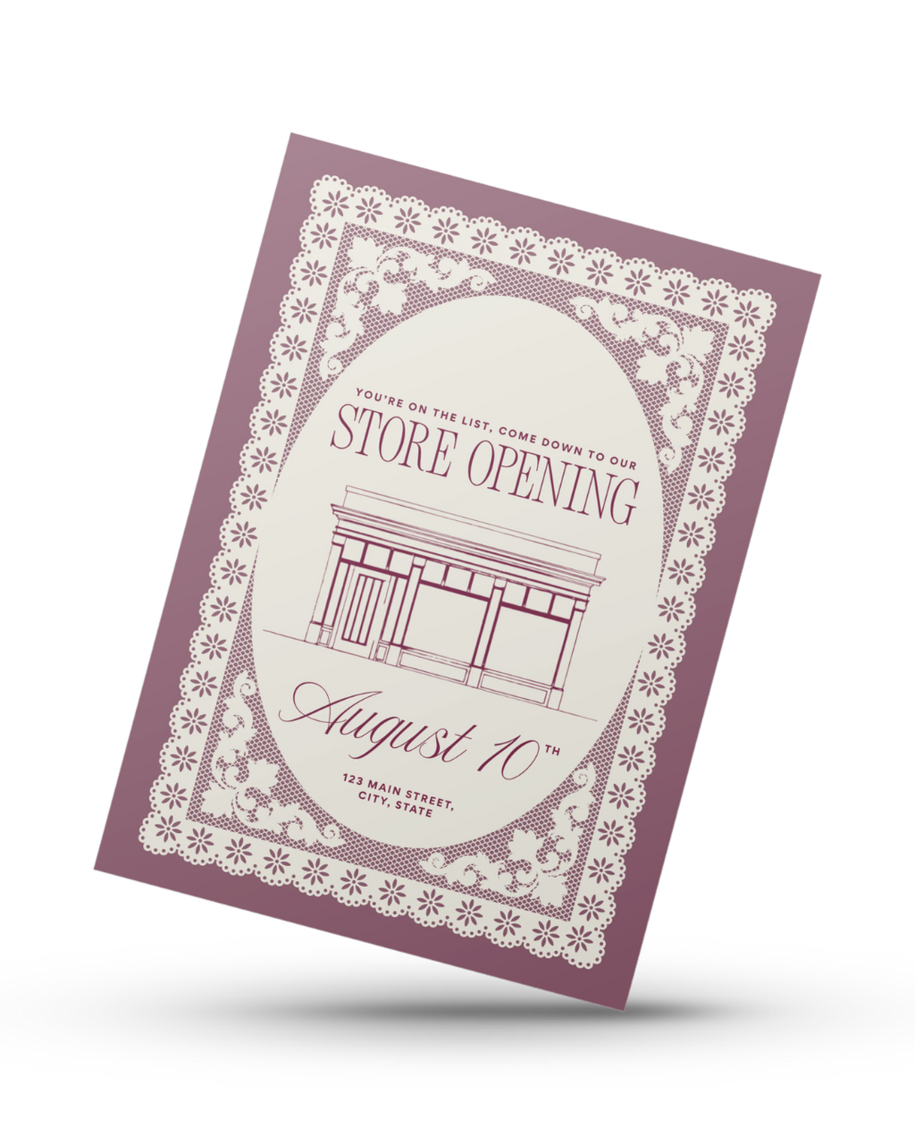 Mitzi Store Opening Flyer