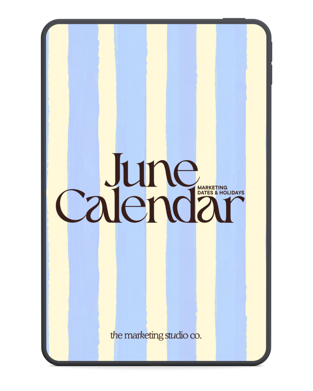 June Marketing Dates & Holidays Calendar