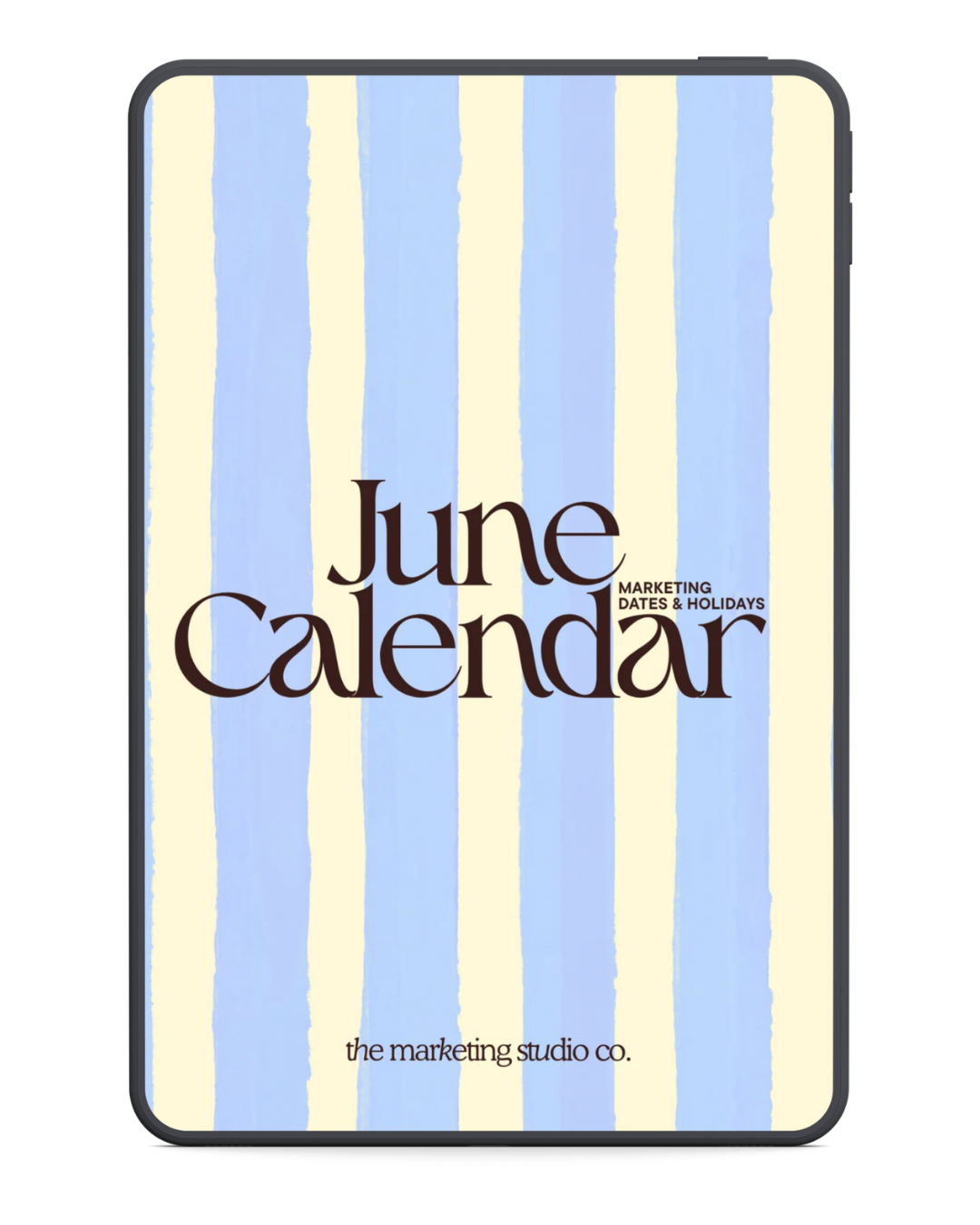 June Marketing Dates & Holidays Calendar
