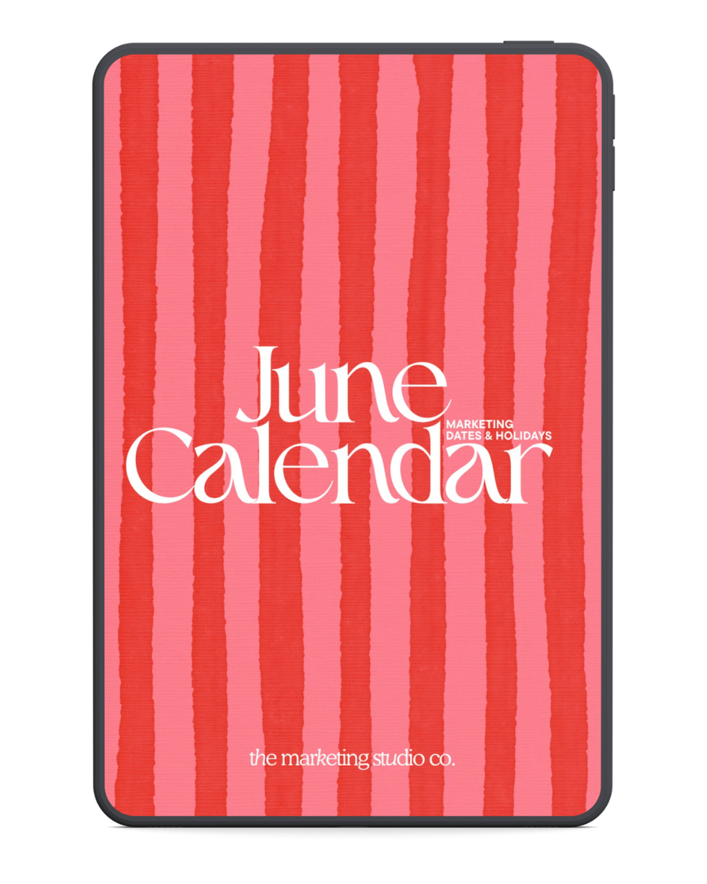 June Marketing Dates & Holidays Calendar