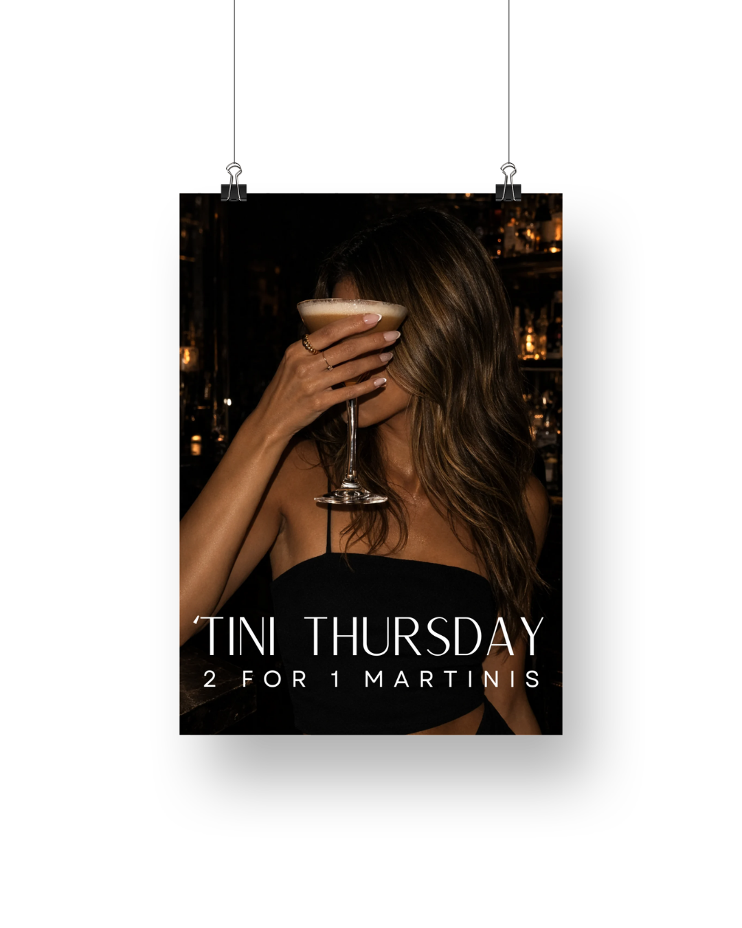 Ezra 'Tini Promotion Signage