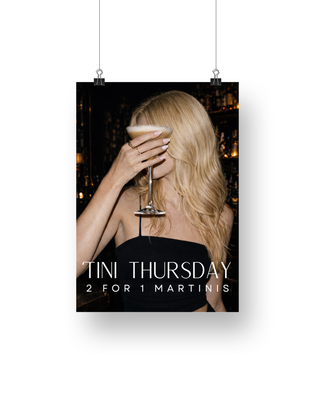 Ezra 'Tini Promotion Signage