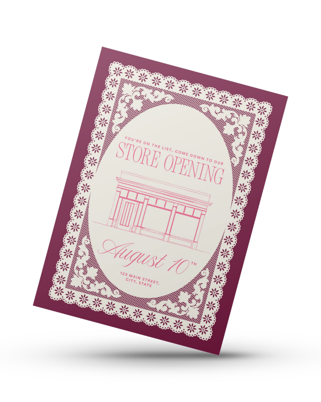 Mitzi Store Opening Flyer