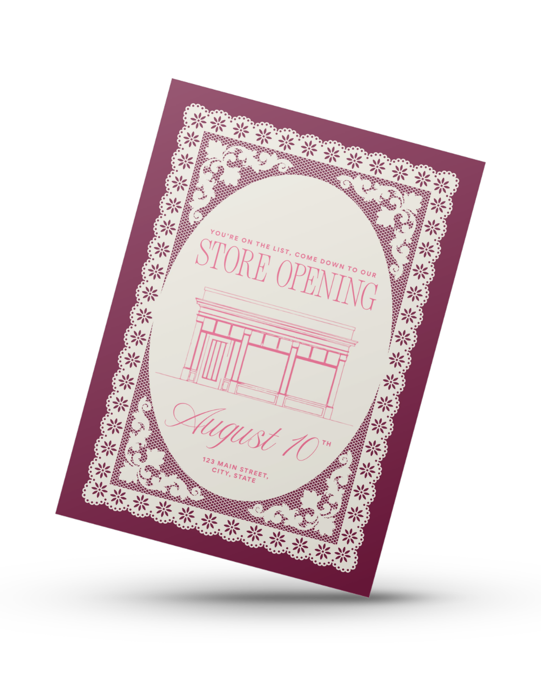Mitzi Store Opening Flyer
