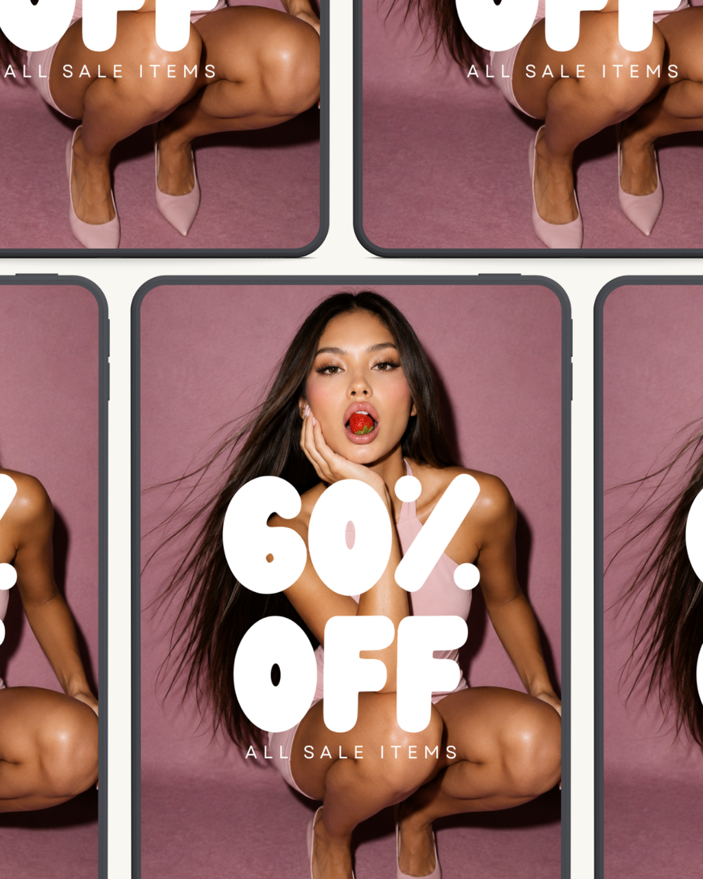 Lola No 1. Percent Off Sale Signage