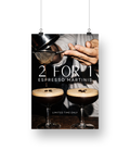 Ezra 2-for-1 Cocktail Signage