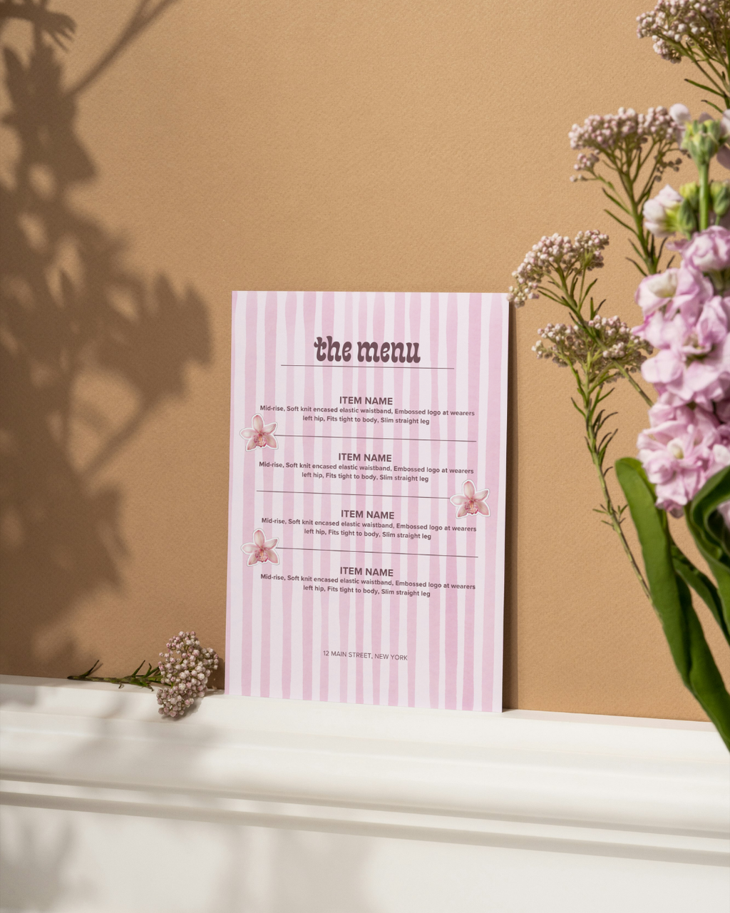 Gemma Menu Templates