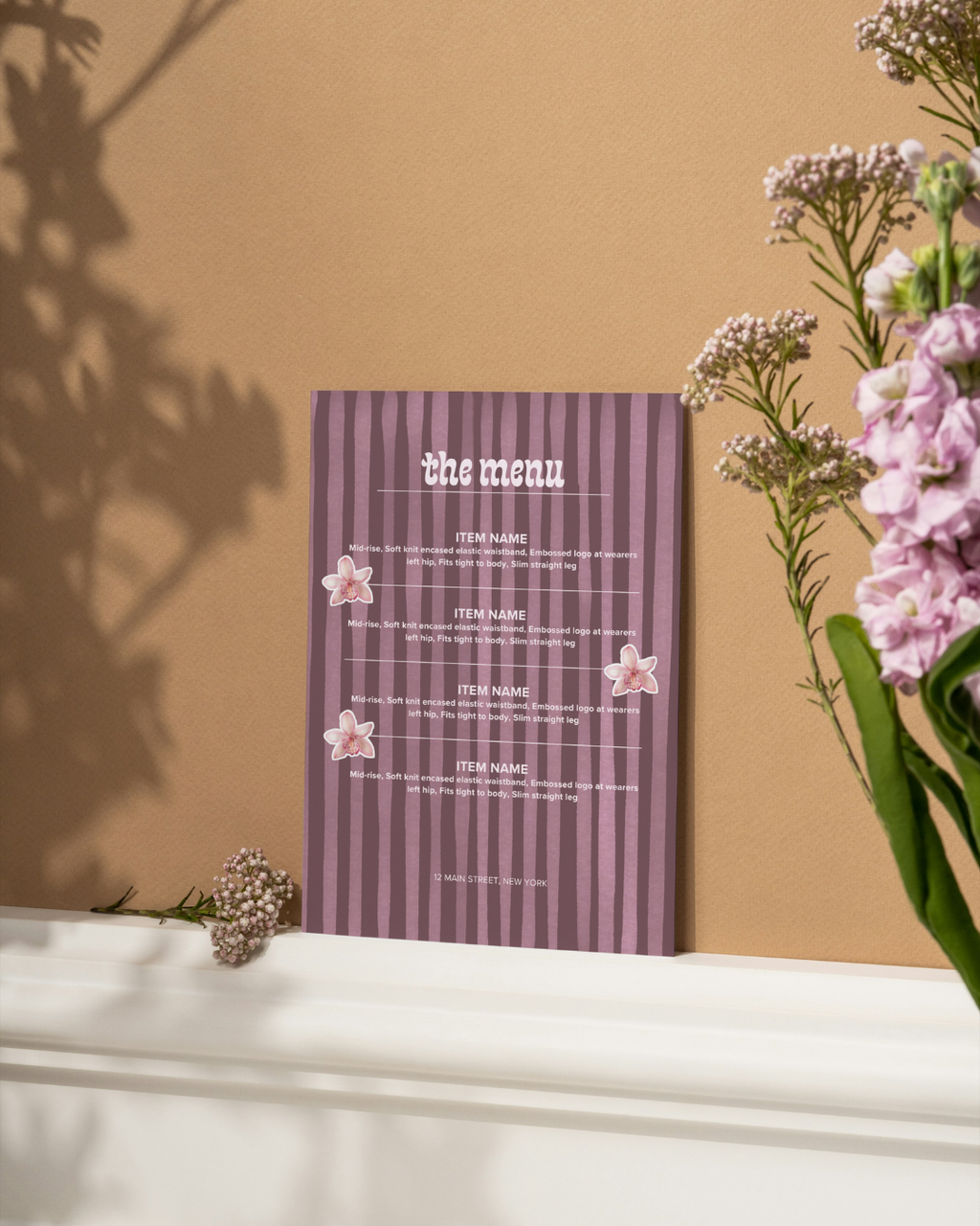 Gemma Menu Templates