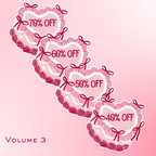 Lolita Short Bow Cake Discount Off Stickers