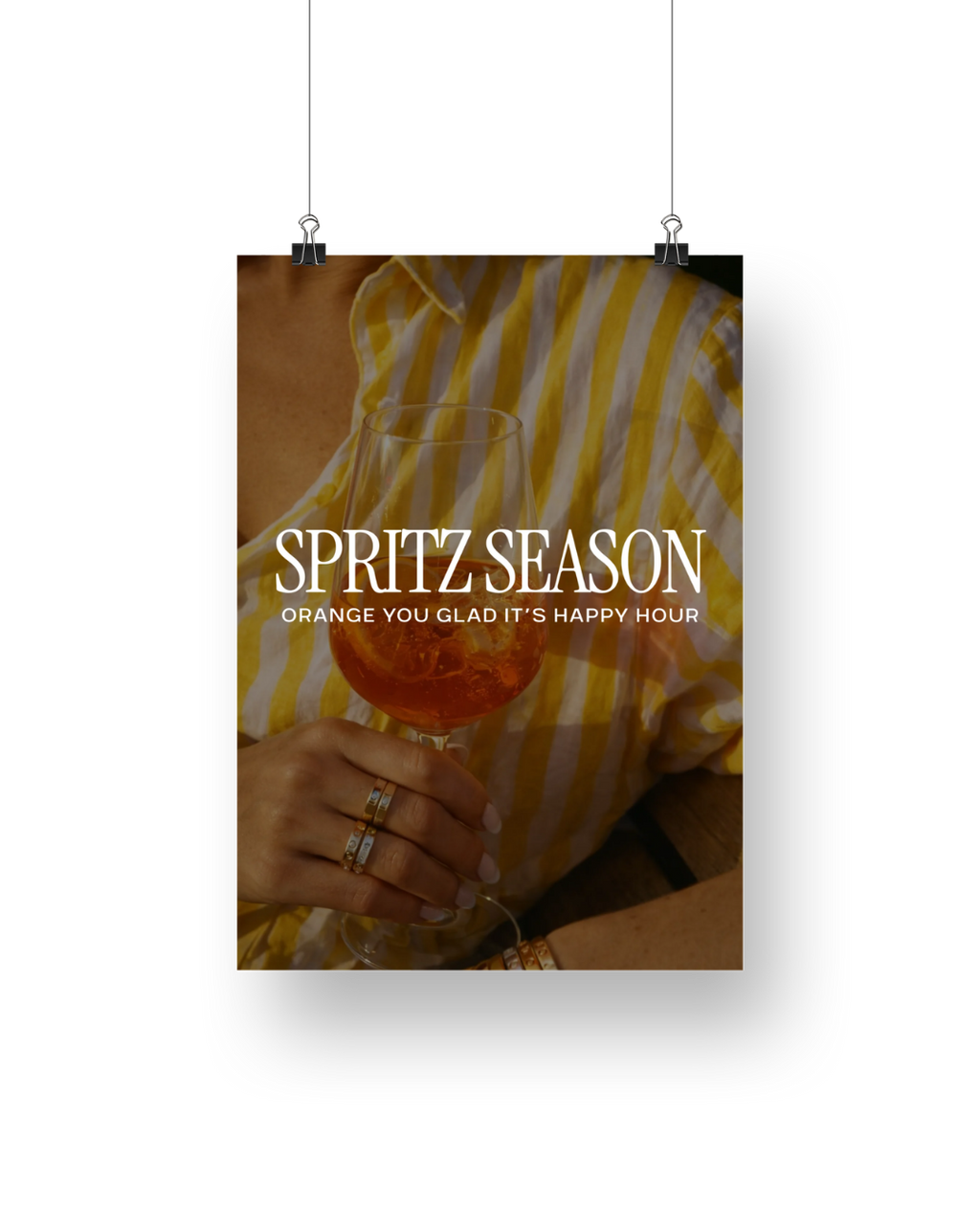 Capri Spritz Season Signage