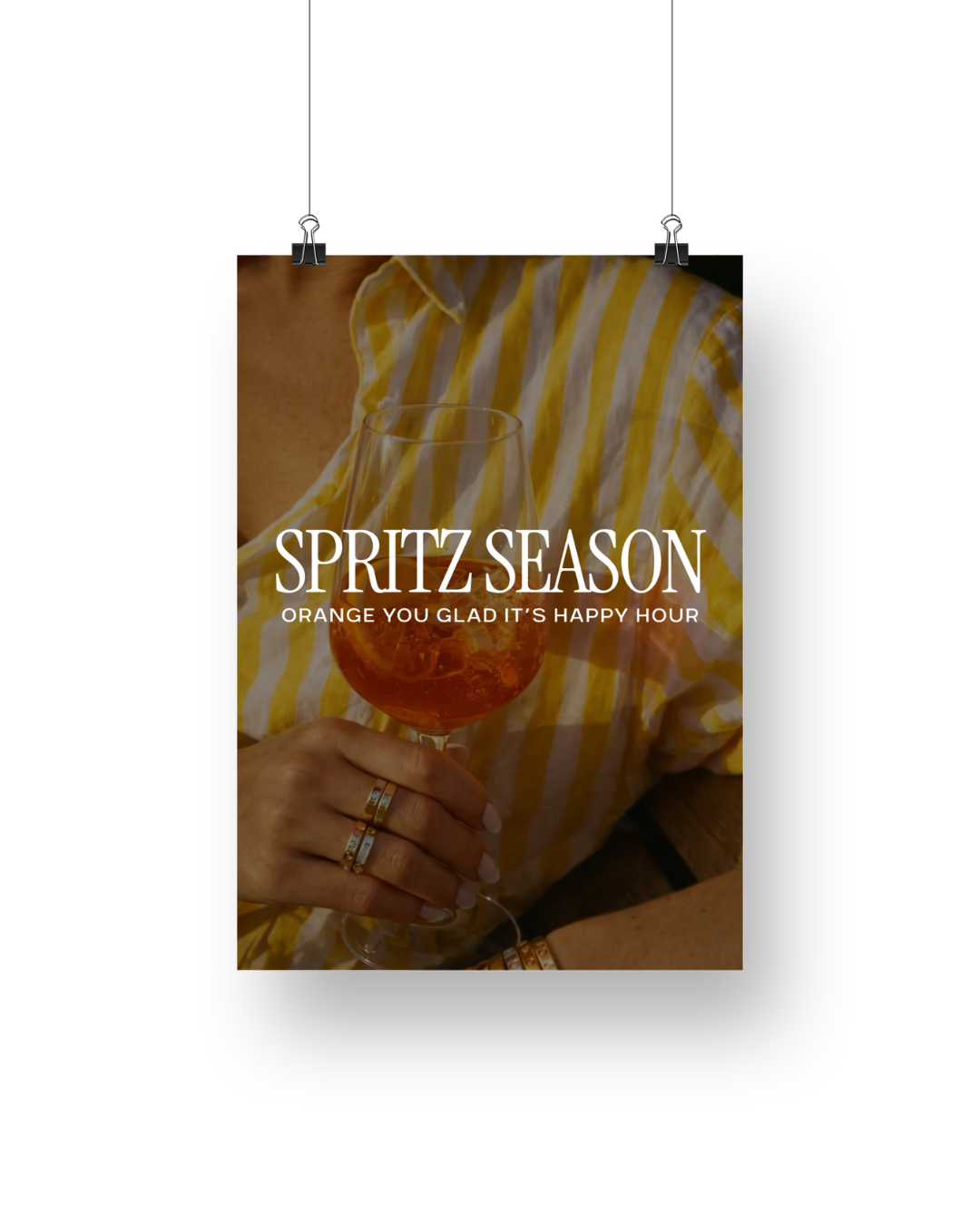 Capri Spritz Season Signage
