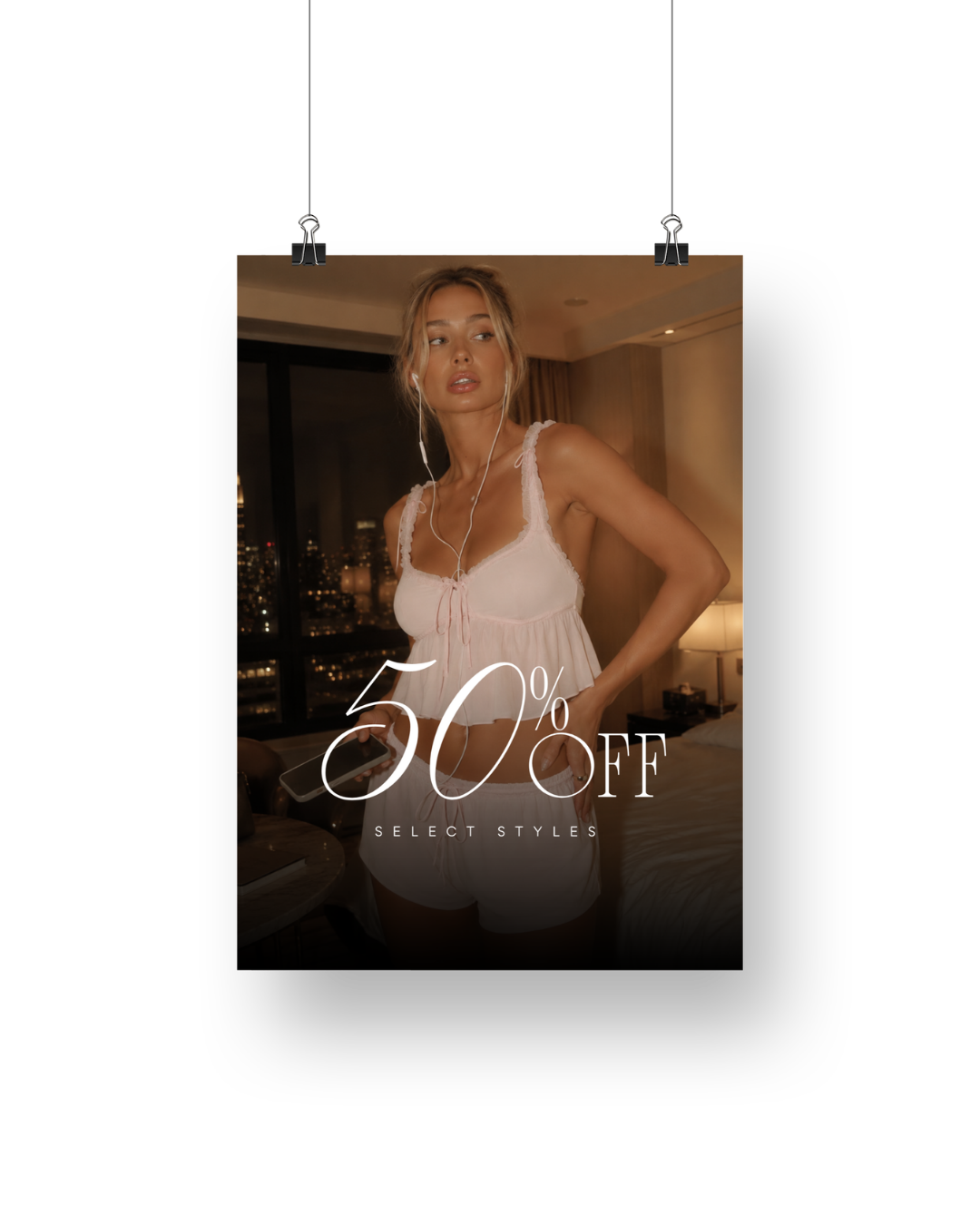 Mitzi Promotional Campaign Signage