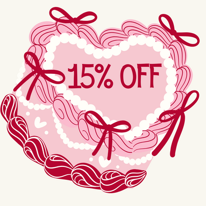 Lolita Short Bow Cake Discount Off Stickers