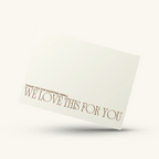 We Love This For You Thank You Card Set