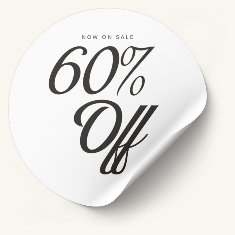 Psalms Percent Off Stickers No.1 (50 - 85%)