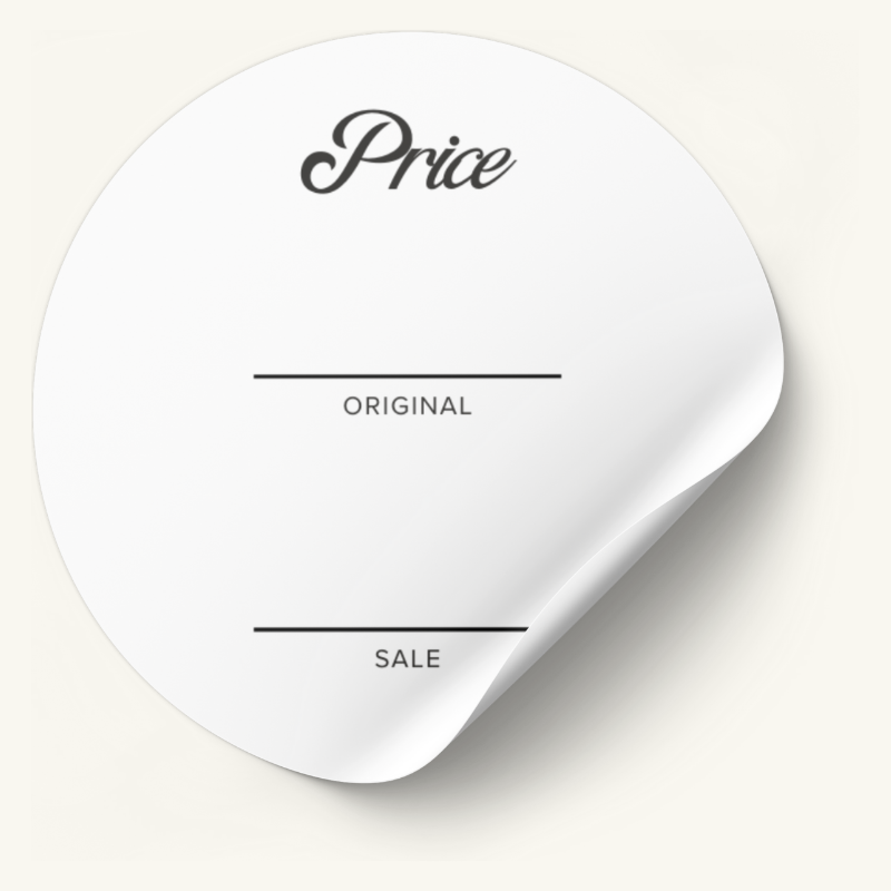 Psalm Discounted Price Stickers