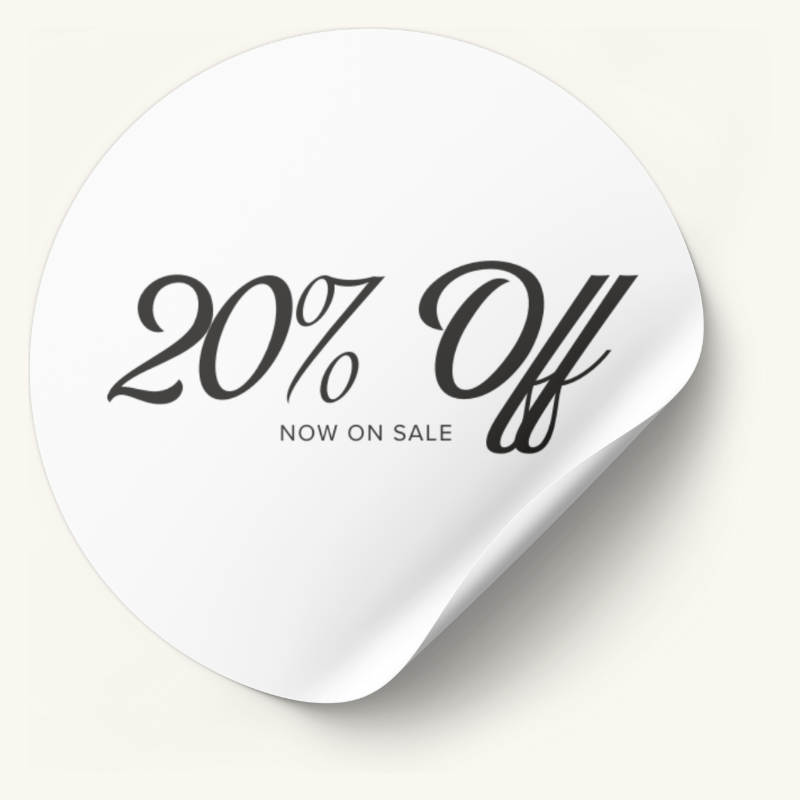 Psalms Percent Off Stickers No.2