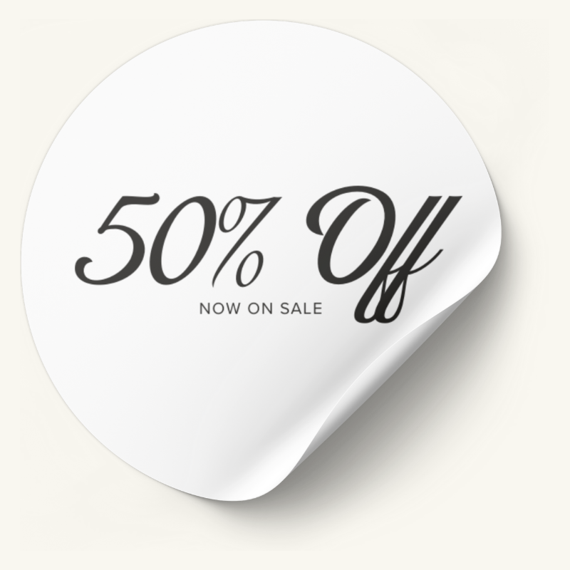 Psalms Percent Off Stickers No.2