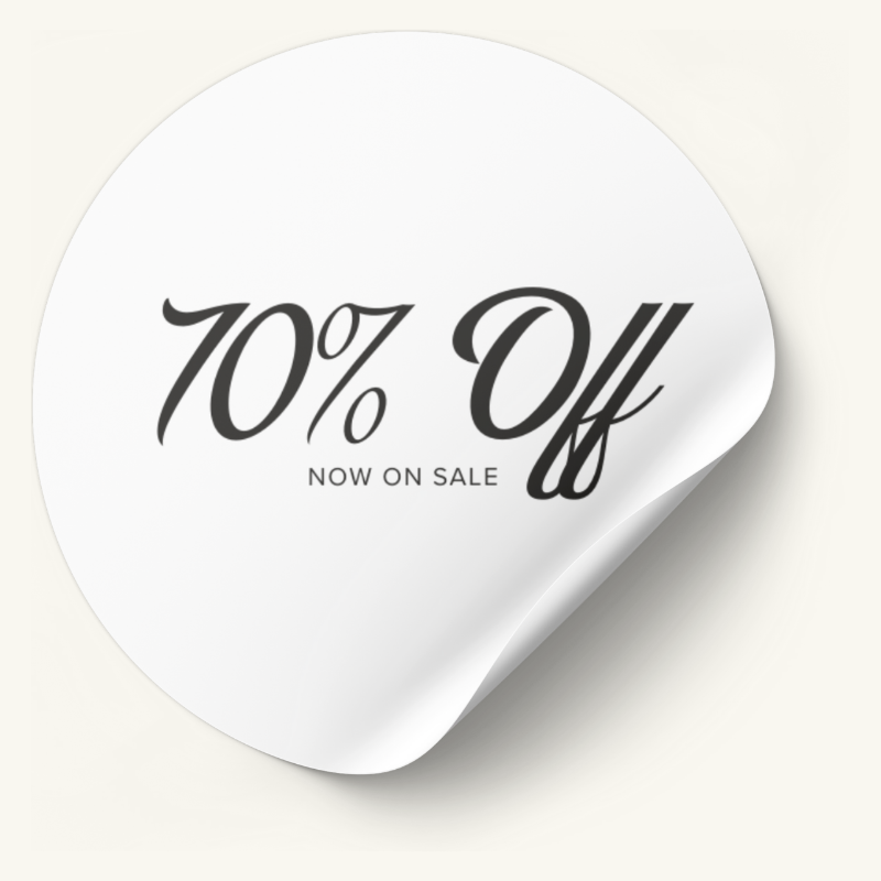 Psalms Percent Off Stickers No.2