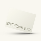 We Love This For You Thank You Card Set