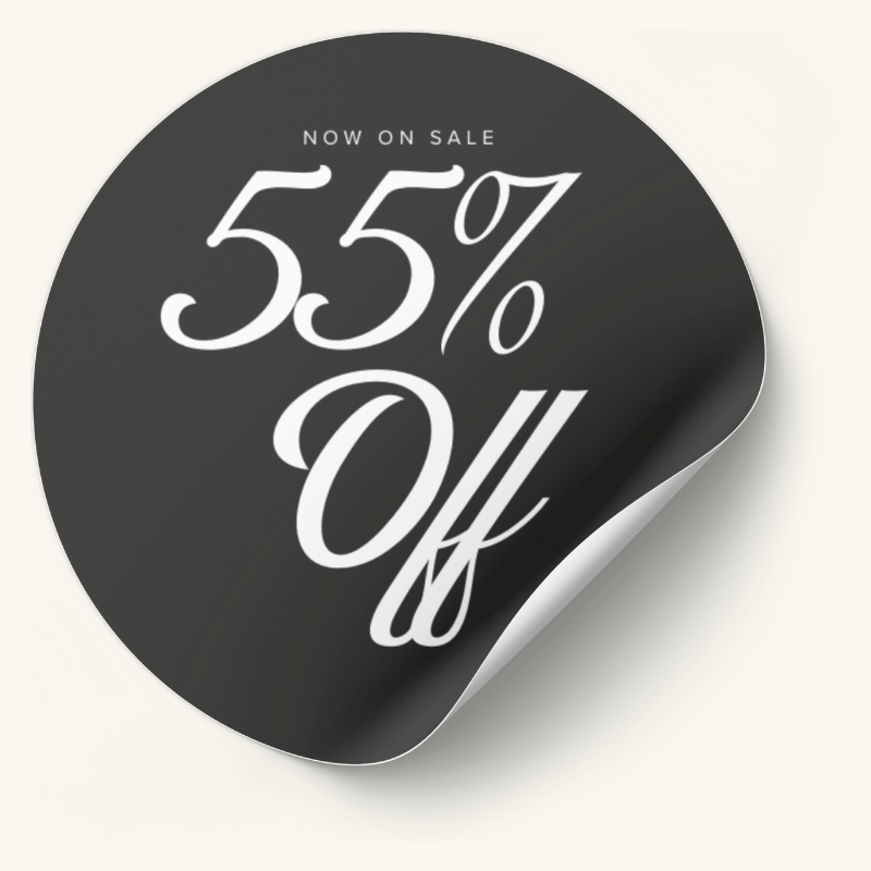 Psalms Percent Off Stickers No.1 (50 - 85%)