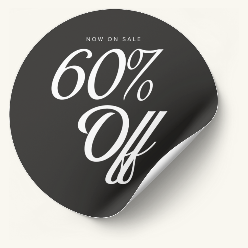 Psalms Percent Off Stickers No.1 (50 - 85%)