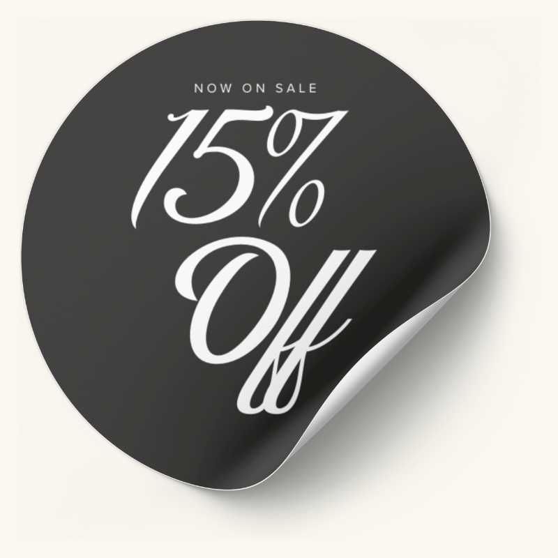 Psalms Percent Off Stickers No.1