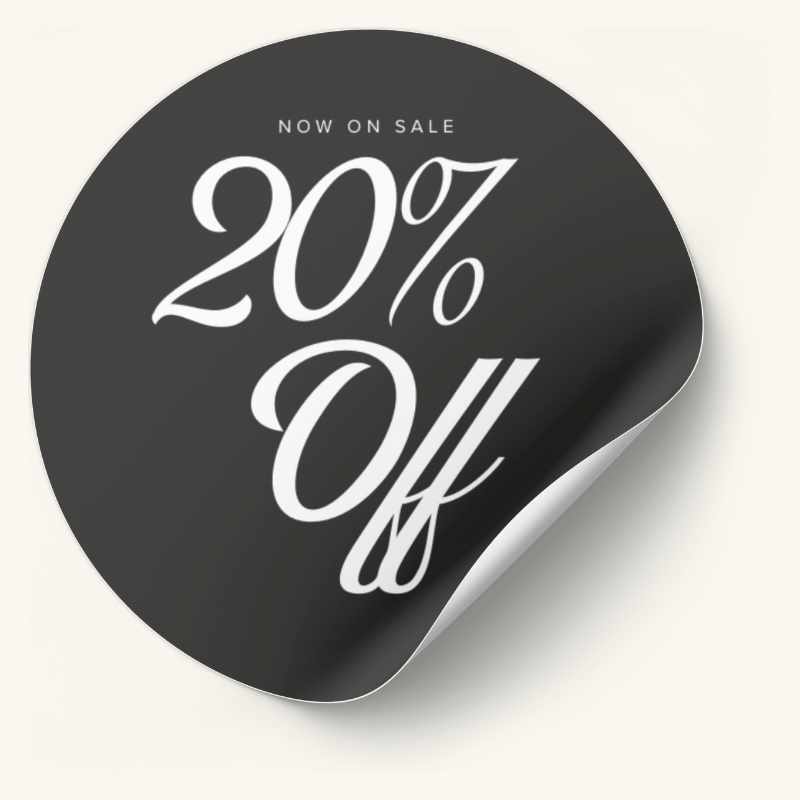 Psalms Percent Off Stickers No.1