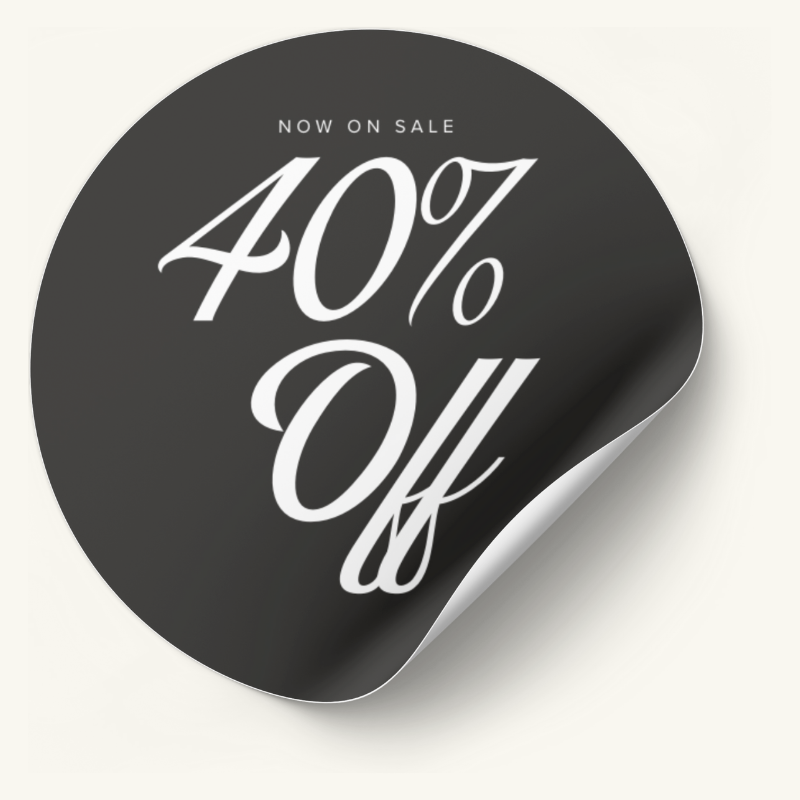 Psalms Percent Off Stickers No.1