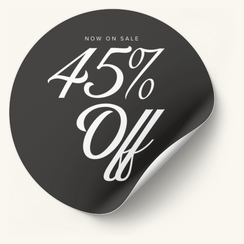 Psalms Percent Off Stickers No.1