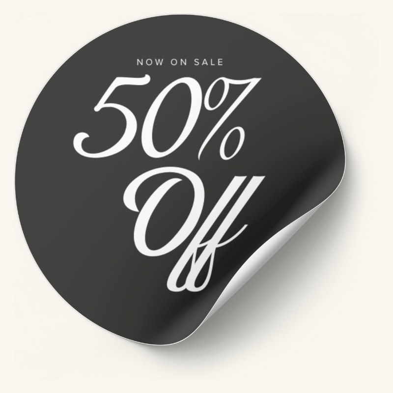 Psalms Percent Off Stickers No.1 (50 - 85%)