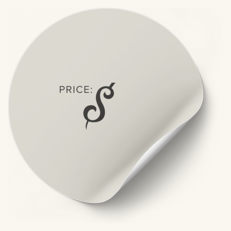 Psalms Price Sticker