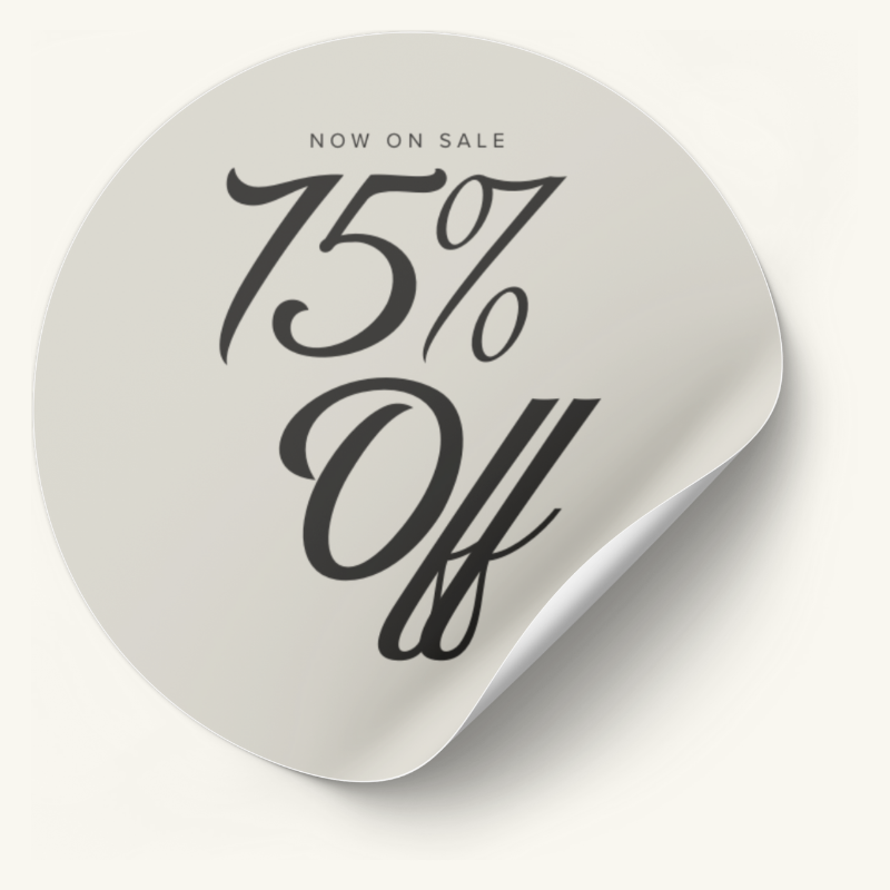 Psalms Percent Off Stickers No.1 (50 - 85%)