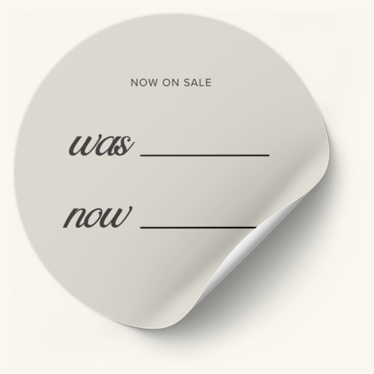 Psalm Discounted Price Stickers