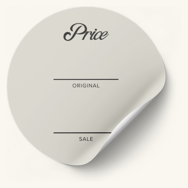 Psalm Discounted Price Stickers