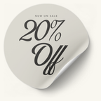 Psalms Percent Off Stickers No.1