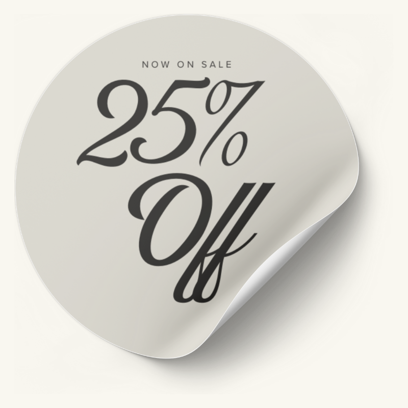 Psalms Percent Off Stickers No.1