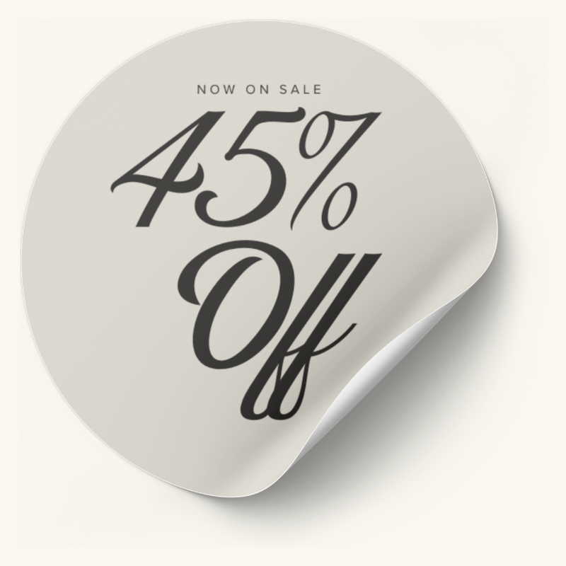 Psalms Percent Off Stickers No.1