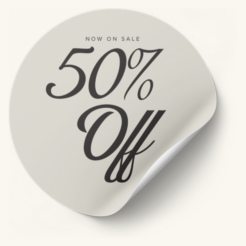 Psalms Percent Off Stickers No.1 (50 - 85%)
