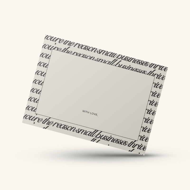 Psalms Cursive Pattern Notecards