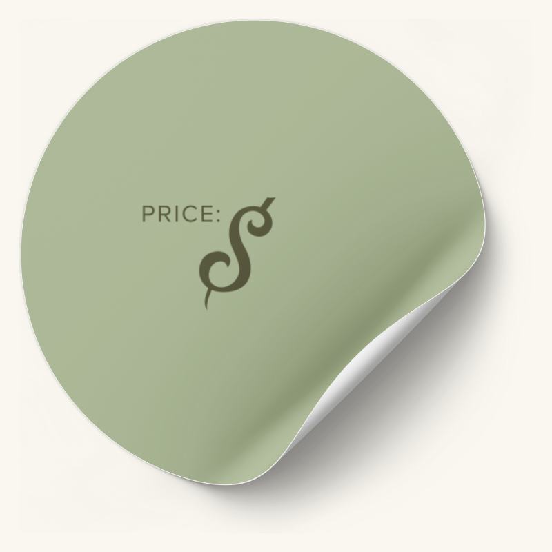 Psalms Price Sticker