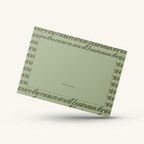 Psalms Cursive Pattern Notecards