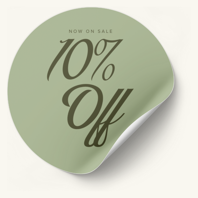 Psalms Percent Off Stickers No.1