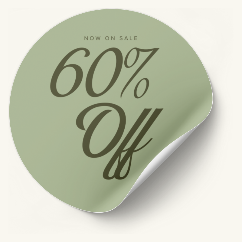 Psalms Percent Off Stickers No.1 (50 - 85%)