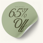 Psalms Percent Off Stickers No.1 (50 - 85%)