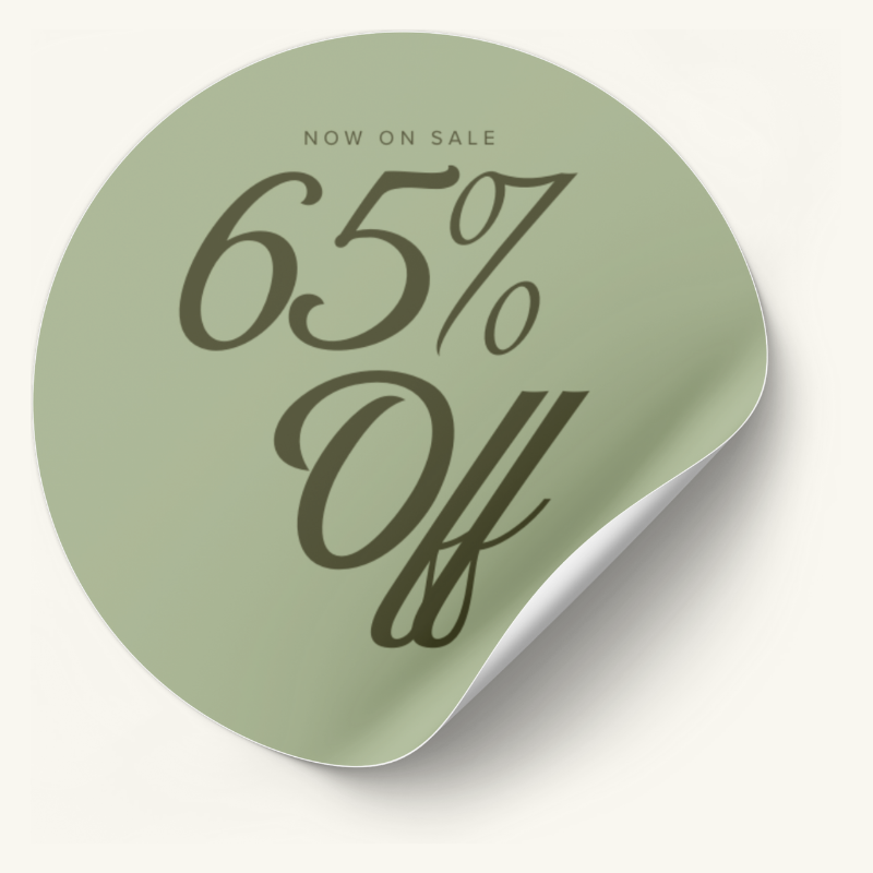Psalms Percent Off Stickers No.1 (50 - 85%)